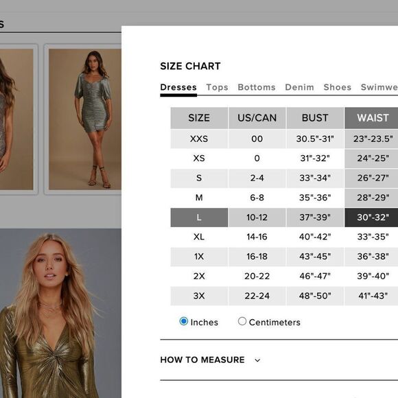 NWOT Lulus Night Shine Gold Long Sleeve Knotted Bodycon Dress - Picture 6 of 13